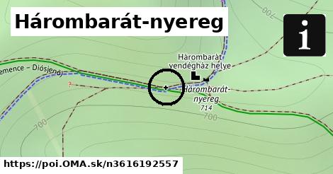 Hárombarát-nyereg