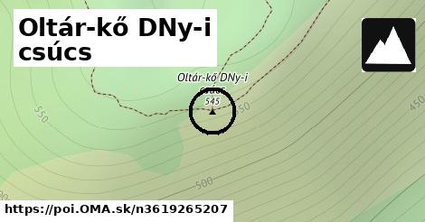 Oltár-kő DNy-i csúcs