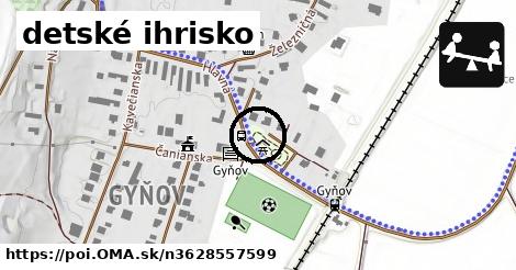 detské ihrisko