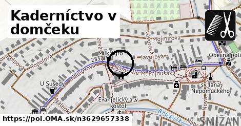 Kaderníctvo v domčeku