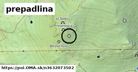 prepadlina