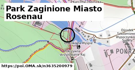 Park Zaginione Miasto Rosenau