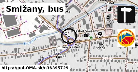 Smižany, bus