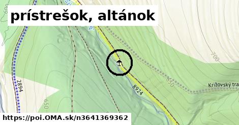 prístrešok, altánok