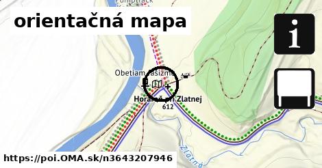 orientačná mapa