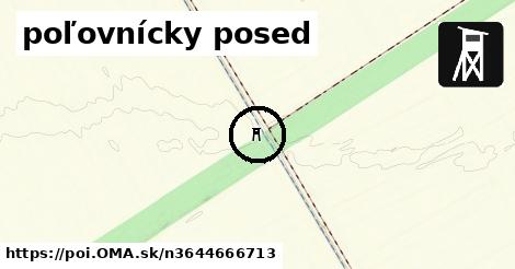 poľovnícky posed