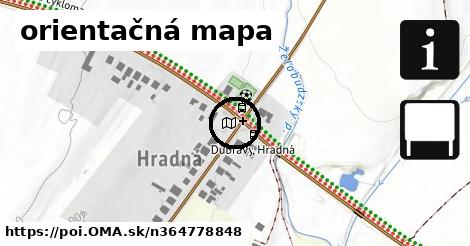 orientačná mapa