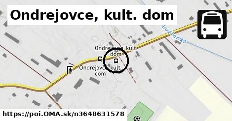 Ondrejovce, kult. dom