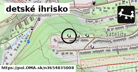 detské ihrisko