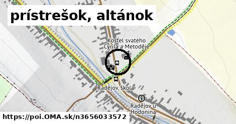 prístrešok, altánok