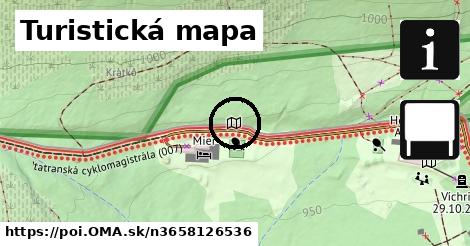 Turistická mapa