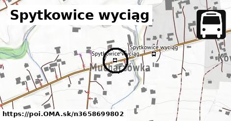 Spytkowice wyciąg