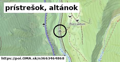 prístrešok, altánok