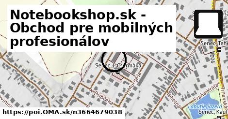 Notebookshop.sk - Obchod pre mobilných profesionálov