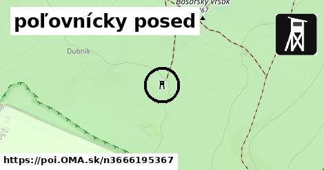 poľovnícky posed