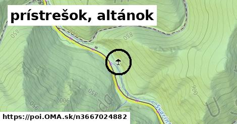 prístrešok, altánok