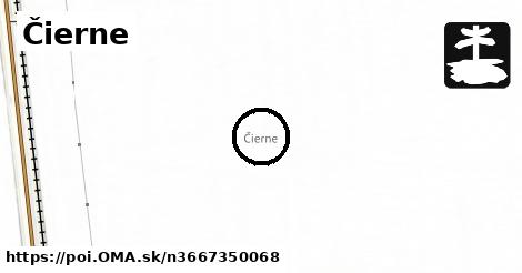 Čierne