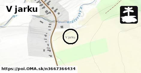 V jarku