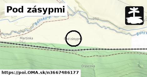 Pod zásypmi