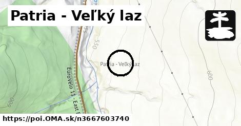 Patria - Veľký laz