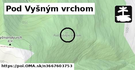 Pod Vyšným vrchom