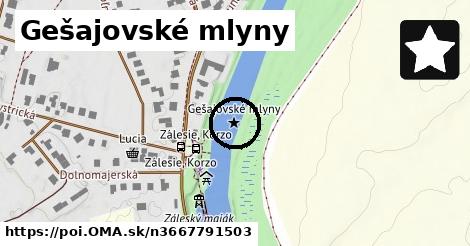 Gešajovské mlyny