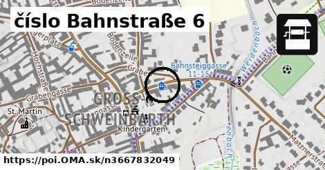 číslo Bahnstraße 6