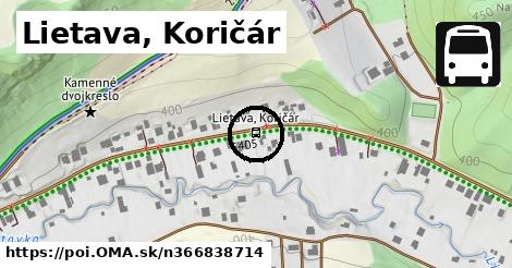 Lietava, Koričár