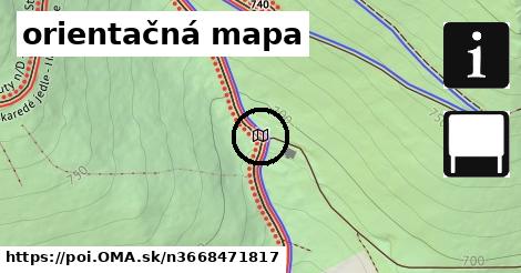 orientačná mapa