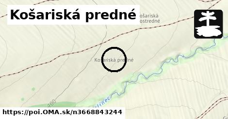 Košariská predné