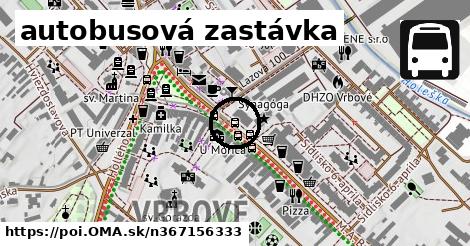 autobusová zastávka