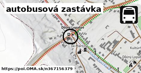 autobusová zastávka