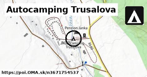 Autocamping Trusalova