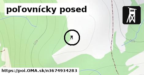 poľovnícky posed