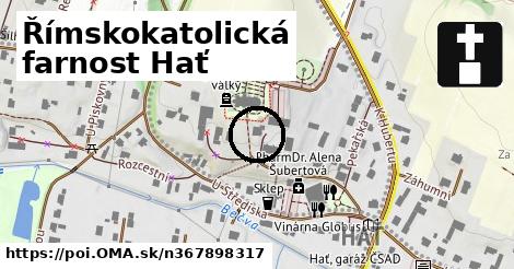 Římskokatolická farnost Hať