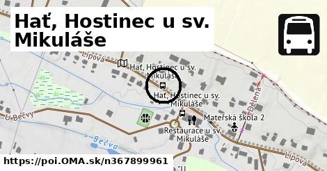 Hať, Hostinec u sv. Mikuláše