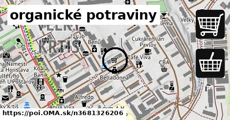 organické potraviny