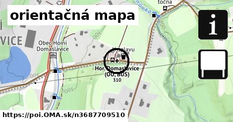 orientačná mapa