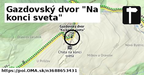 Gazdovský dvor "Na konci sveta"