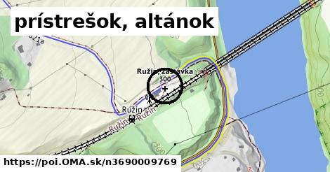 prístrešok, altánok