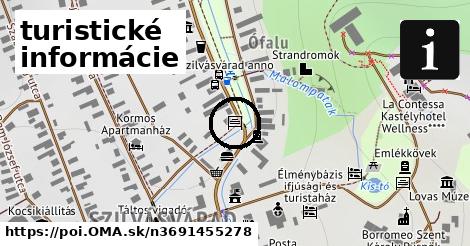 turistické informácie