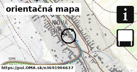 orientačná mapa