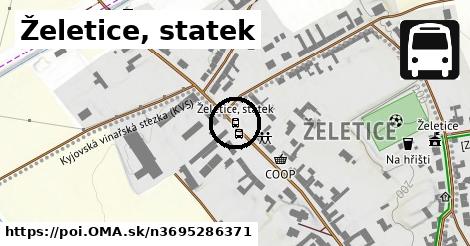 Želetice, statek