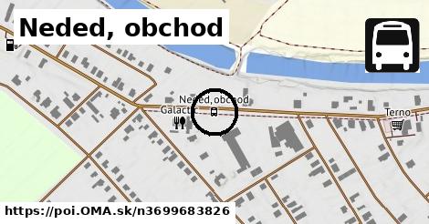 Neded, obchod