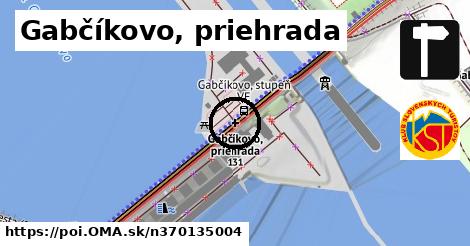 Gabčíkovo, priehrada