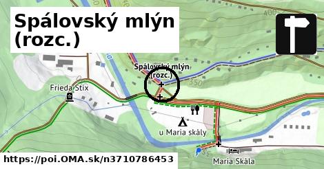 Spálovský mlýn (rozc.)