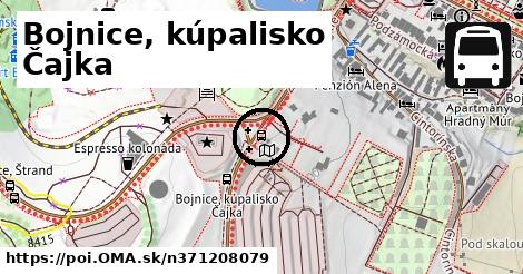 Bojnice, kúpalisko Čajka