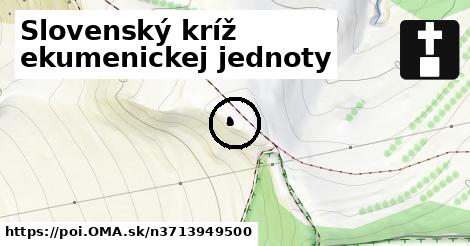 Slovenský kríž ekumenickej jednoty