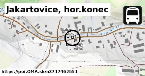 Jakartovice, hor.konec