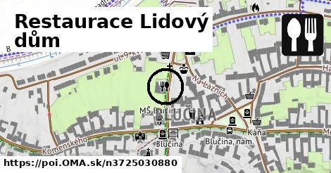 Restaurace Lidový dům